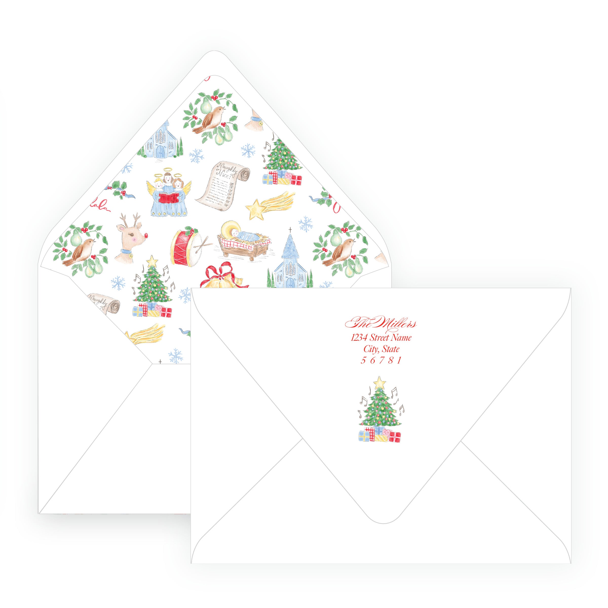 Sing & Rejoice Holly Circle Frame