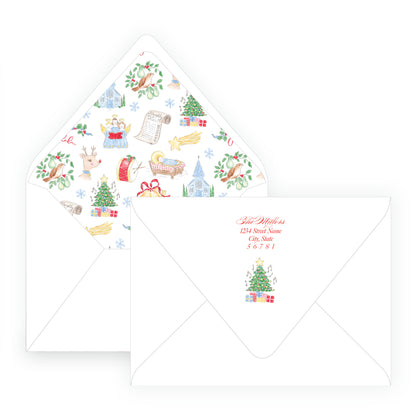 Sing & Rejoice Holly Square Frame