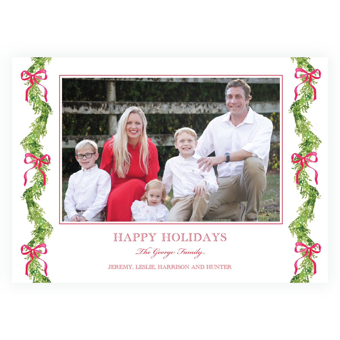 The Evergreen Trim Red Landscape