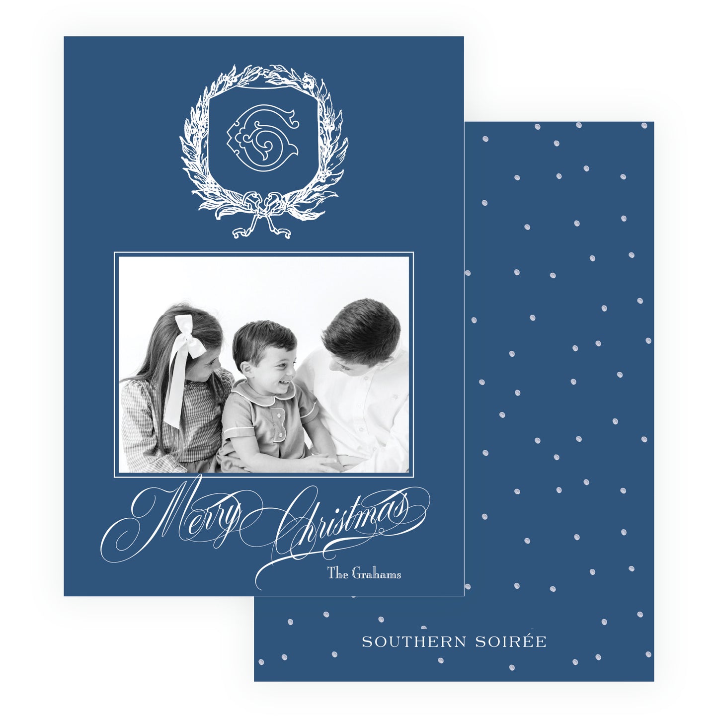 Heirloom Holly with Bow Crest (Customize Your Color)