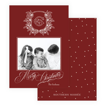 Heirloom Holly Crest (Customize Your Color)