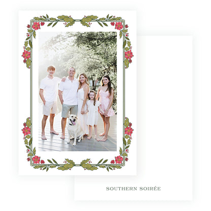 Magnolia Rope Wreath Colorful