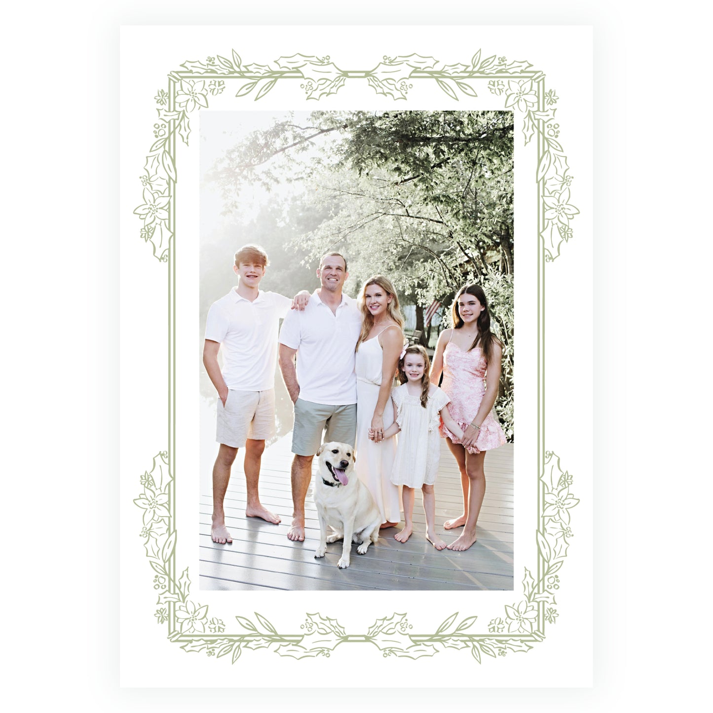 Magnolia Rope Wreath (Customize your color)