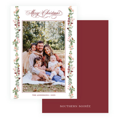 Figs and Floral Garland Trim