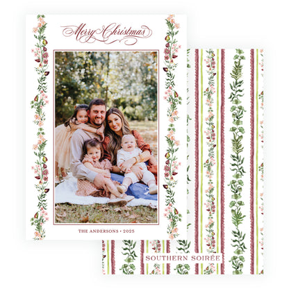 Figs and Floral Garland Trim