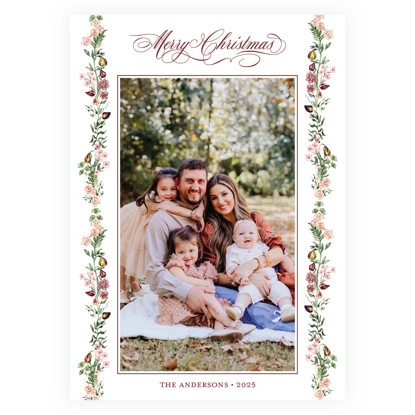 Figs and Floral Garland Trim