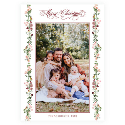 Figs and Floral Garland Trim