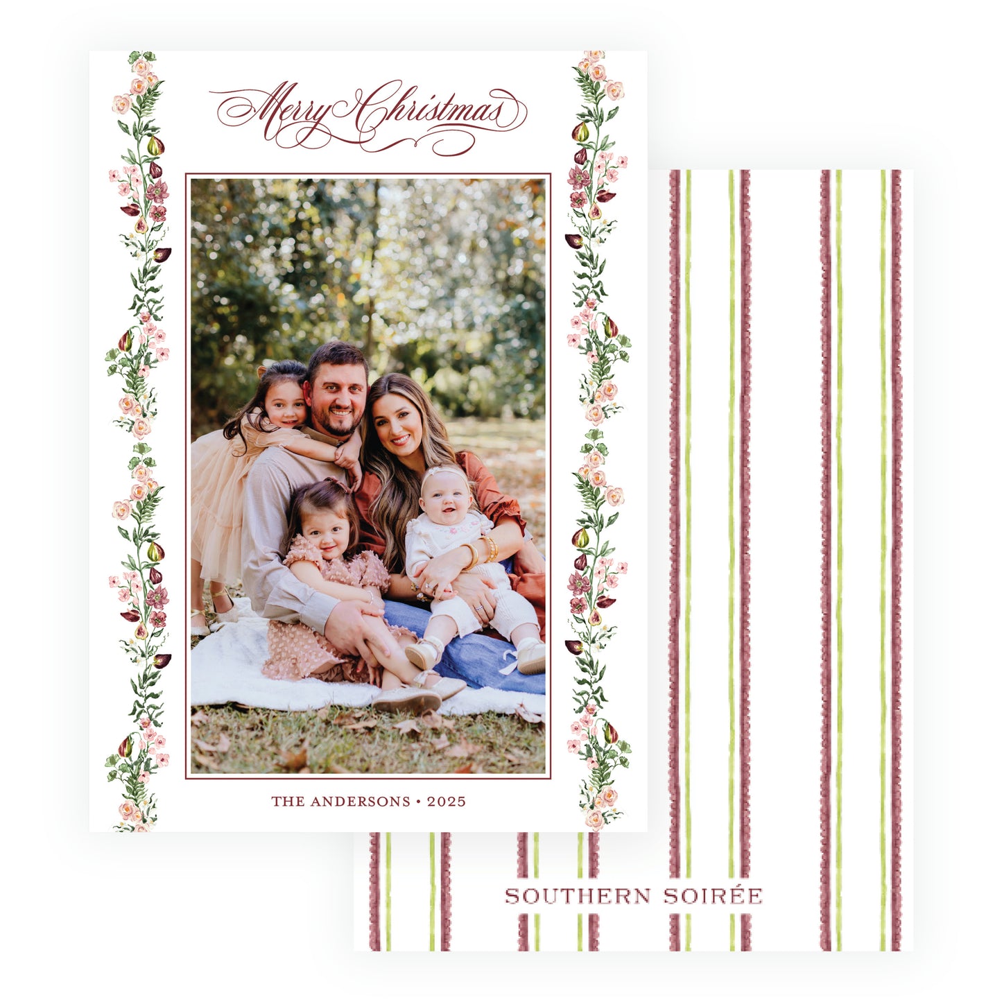 Figs and Floral Garland Trim