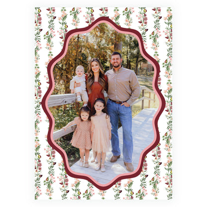 Figs and Florals with Oval Frame