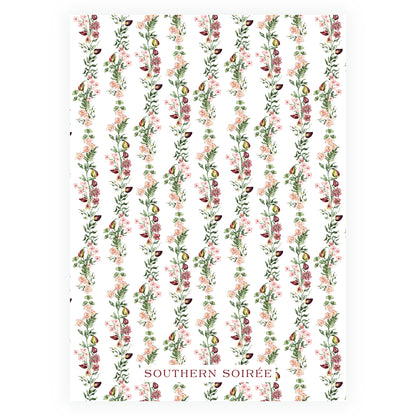 Figs and Floral Garland Trim