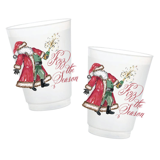 Fizz The Season Santa Frosted Cups PREORDER