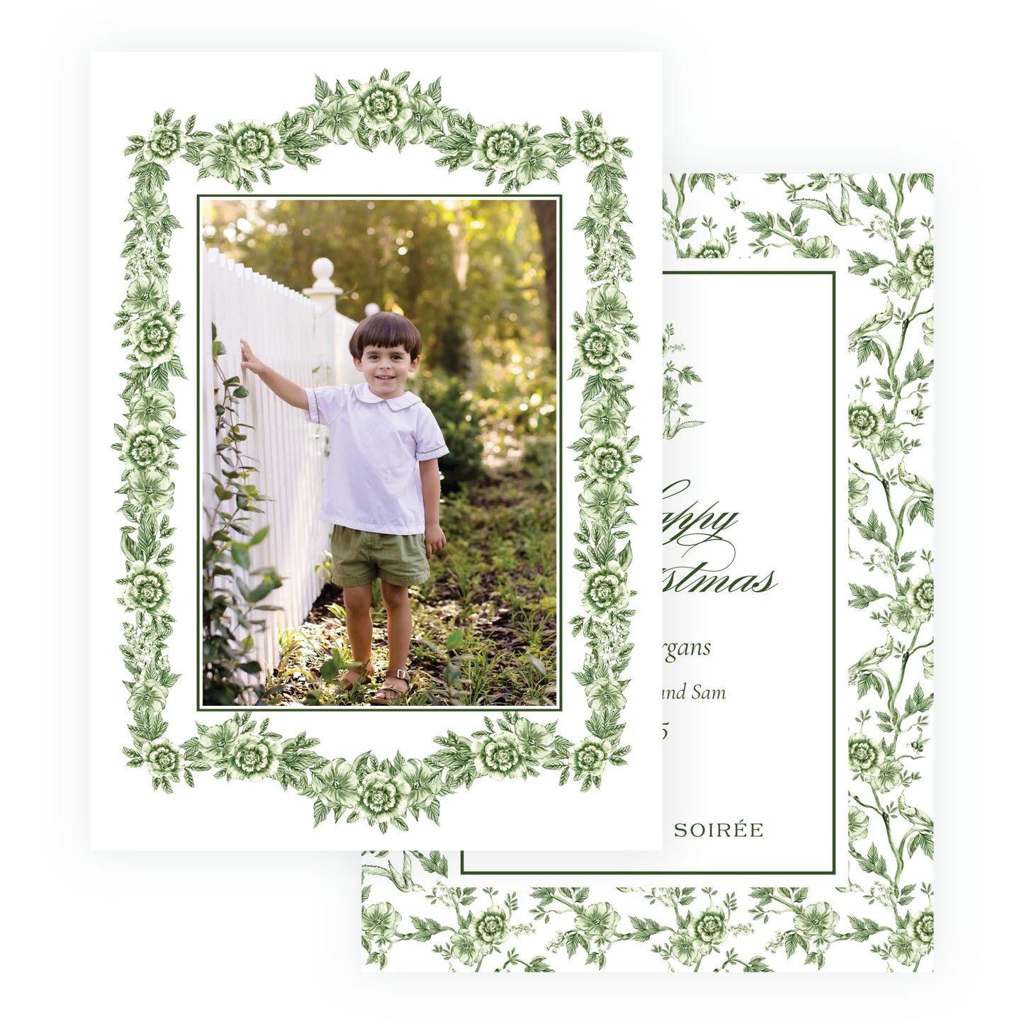Le Jardin Full Floral Frame