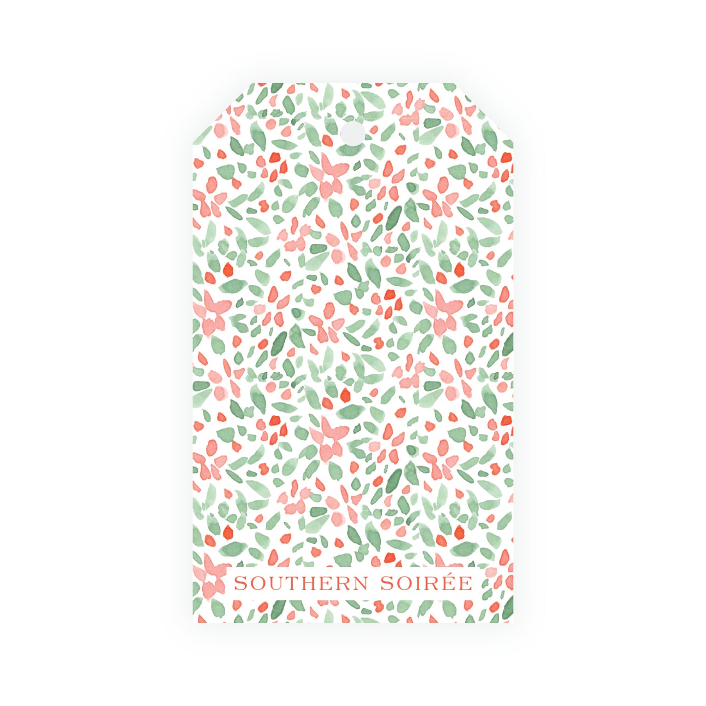 Painterly Festive Gift Tag