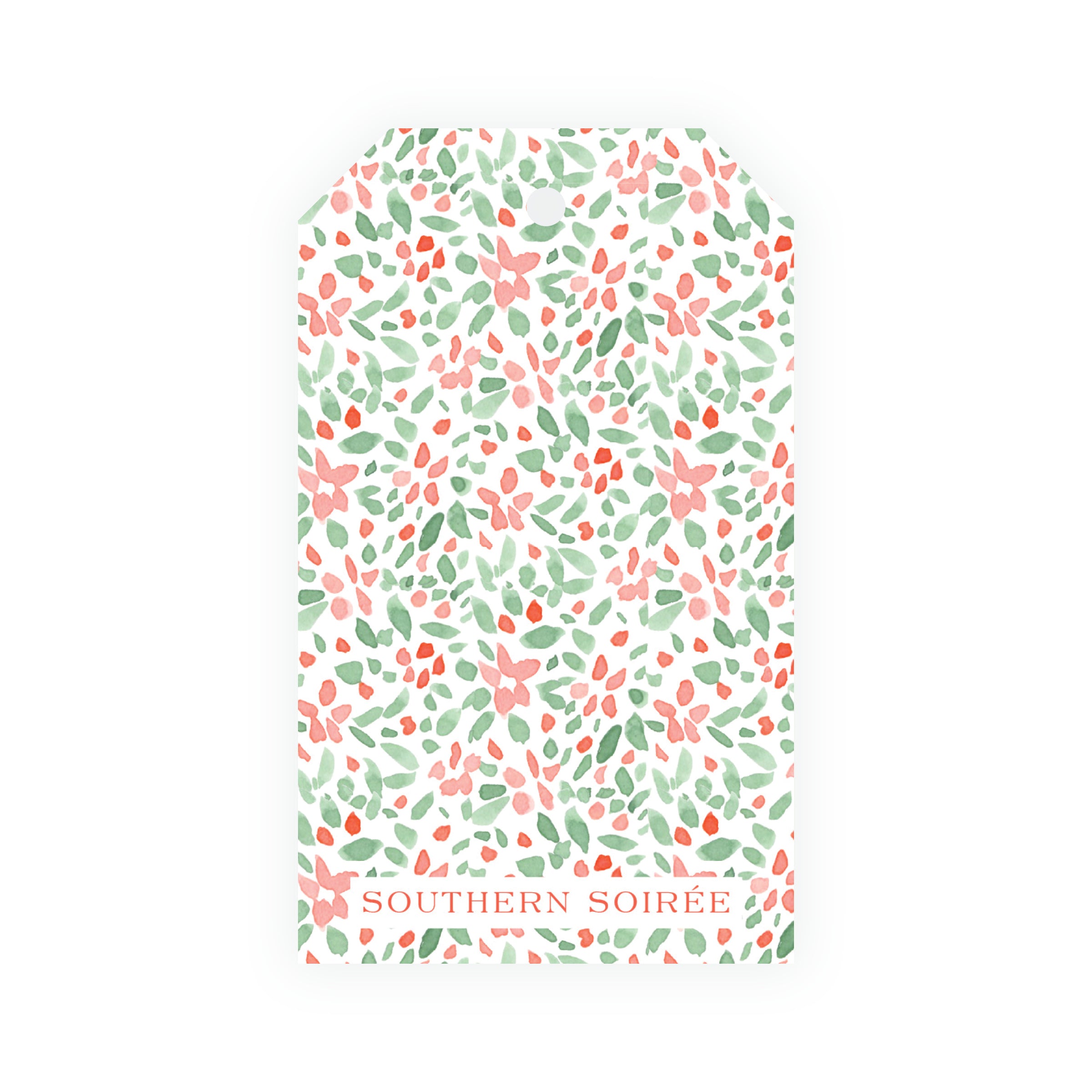 Painterly Festive Gift Tag