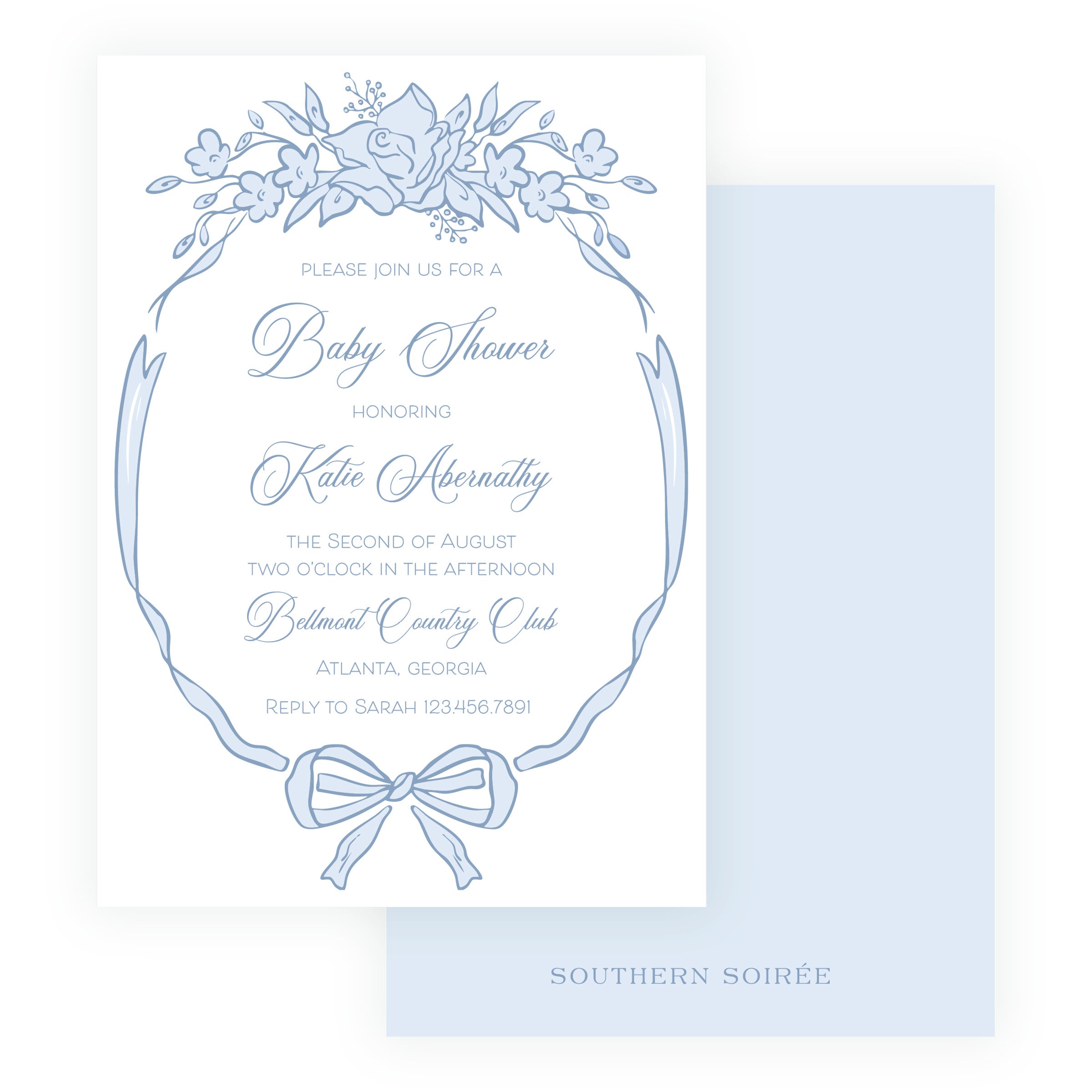 Grace in Bloom Invitation