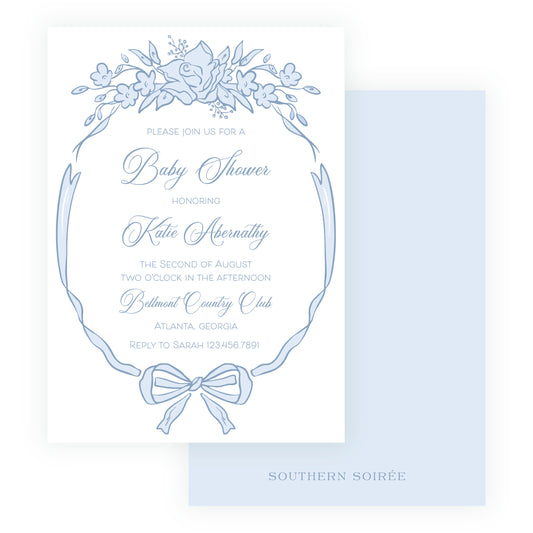 Grace in Bloom Invitation