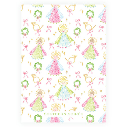 Green Holy Night Angels