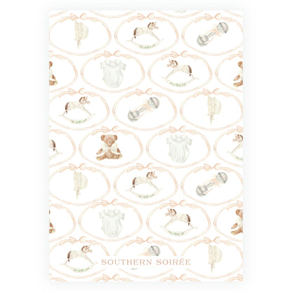 Heirloom Moments Ivory Invitation