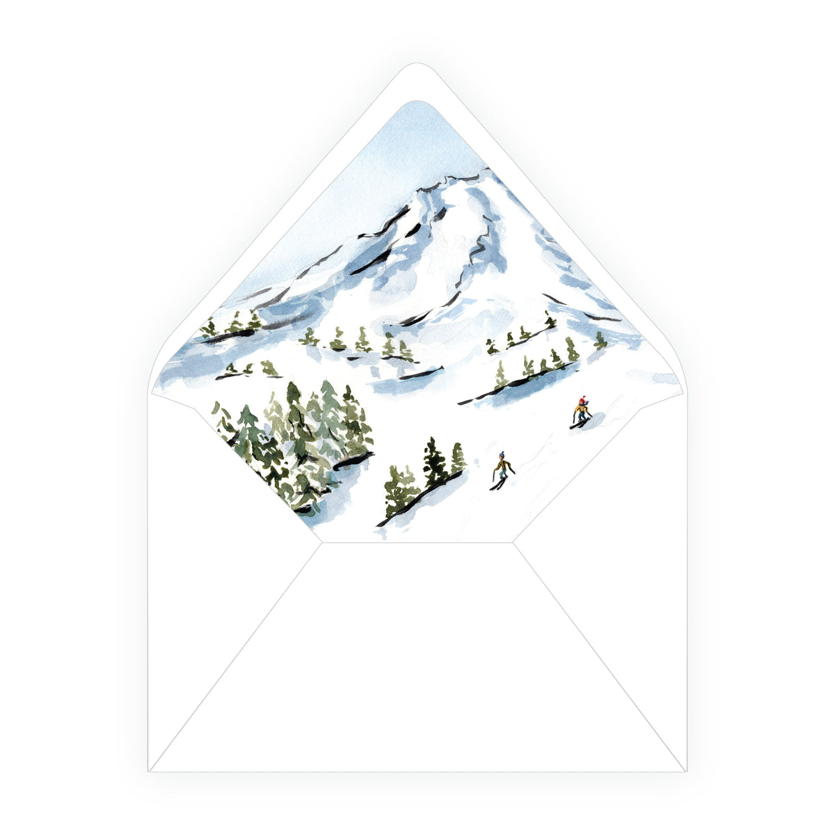 Alpine Holiday – Gondola Cheer Personalized Holiday Photo Card