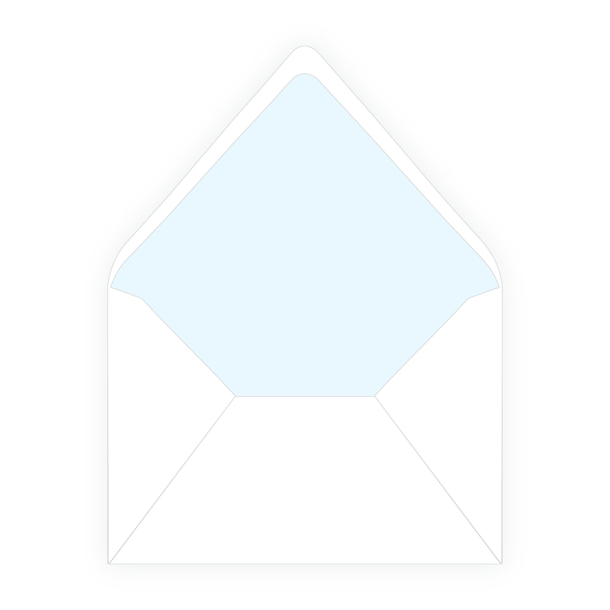 Alpine Holiday – Blue Ski Ribbon Frame Personalized Holiday Photo Card