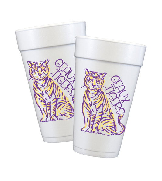 Purple & Gold Tiger