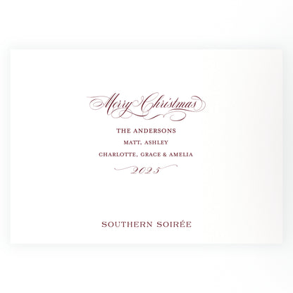 Figs and Floral with Frame Botanical Stripe Landscape