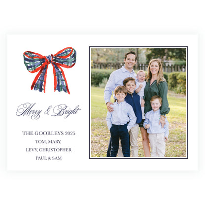 Nutcracker and Noel Bow Landscape