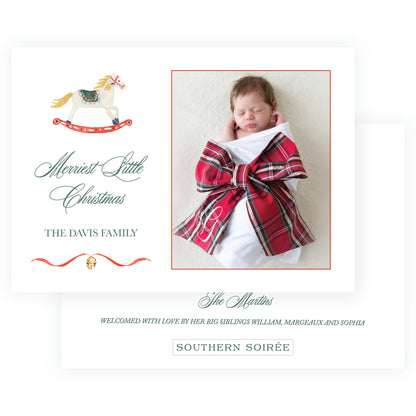 Nutcracker and Noel Rocking Horse