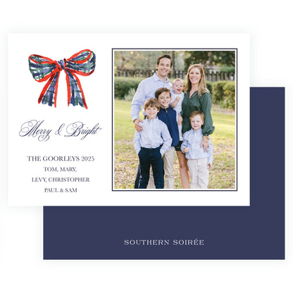 Nutcracker and Noel Bow Landscape