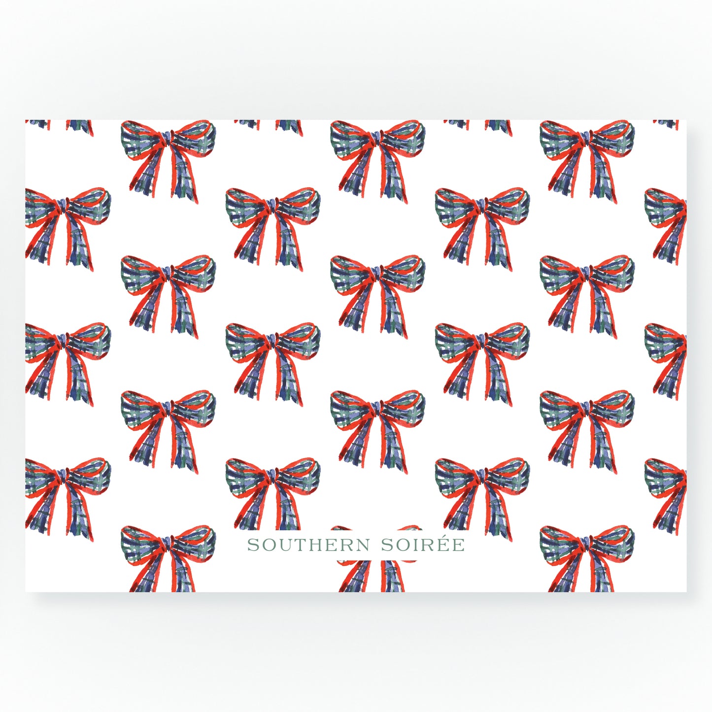 Nutcracker and Noel Bow Landscape