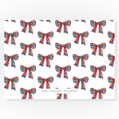 Nutcracker and Noel Bow Landscape