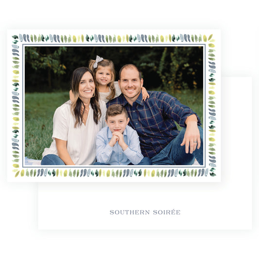 Gathered Greens Colorful Frame Landscape