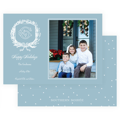 Heirloom Holly with Bow Crest Landscape (Customize Your Color)