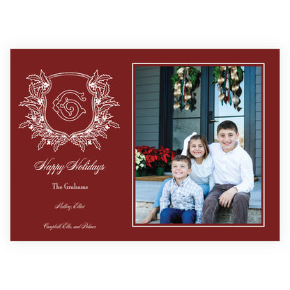 Heirloom Holly Crest Landscape (Customize Your Color)