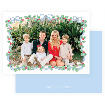 Sing & Rejoice Holly Landscape Frame