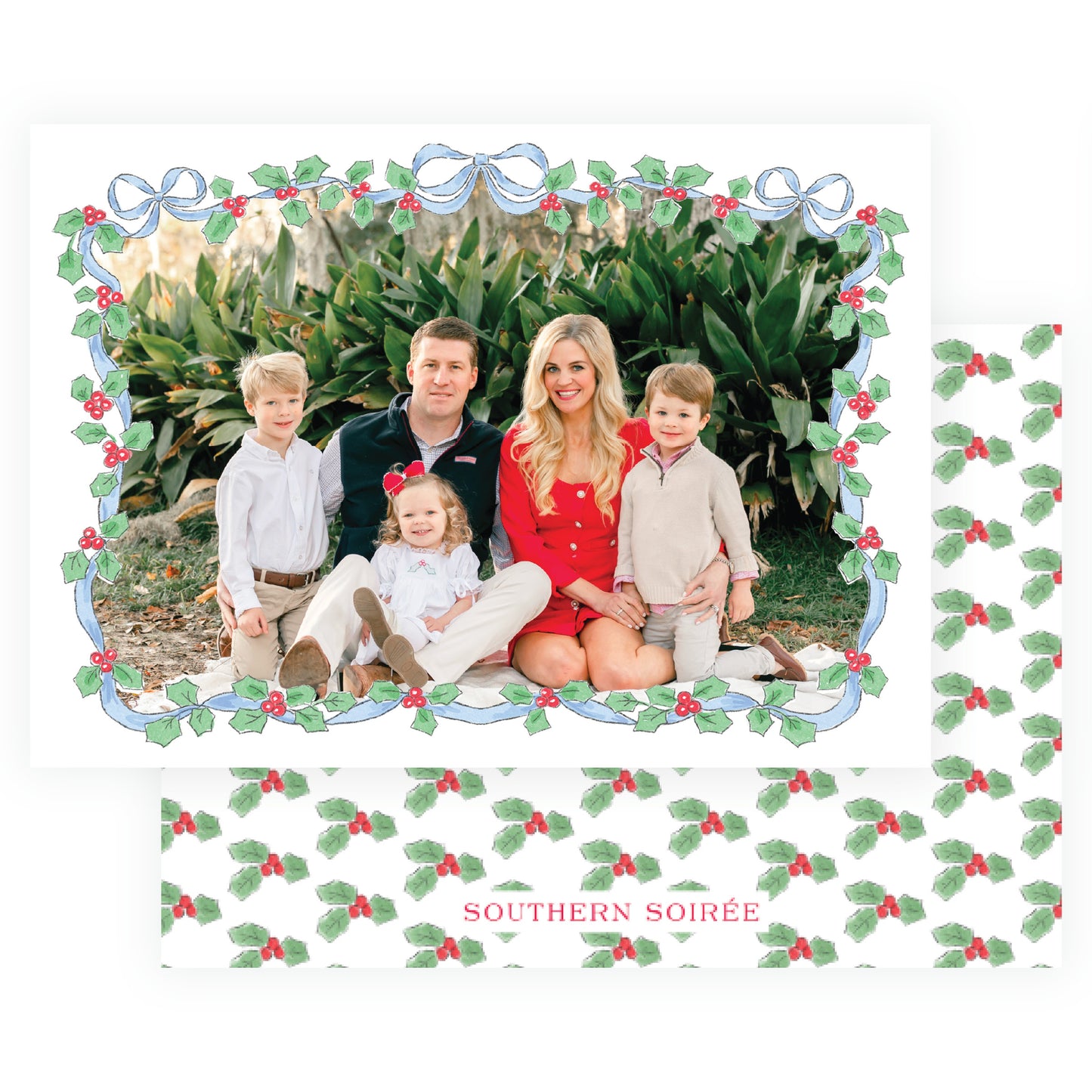 Sing & Rejoice Holly Landscape Frame