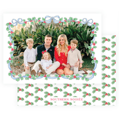 Sing & Rejoice Holly Landscape Frame