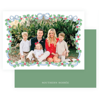 Sing & Rejoice Holly Landscape Frame