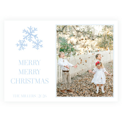 Sing & Rejoice Snowflakes Landscape