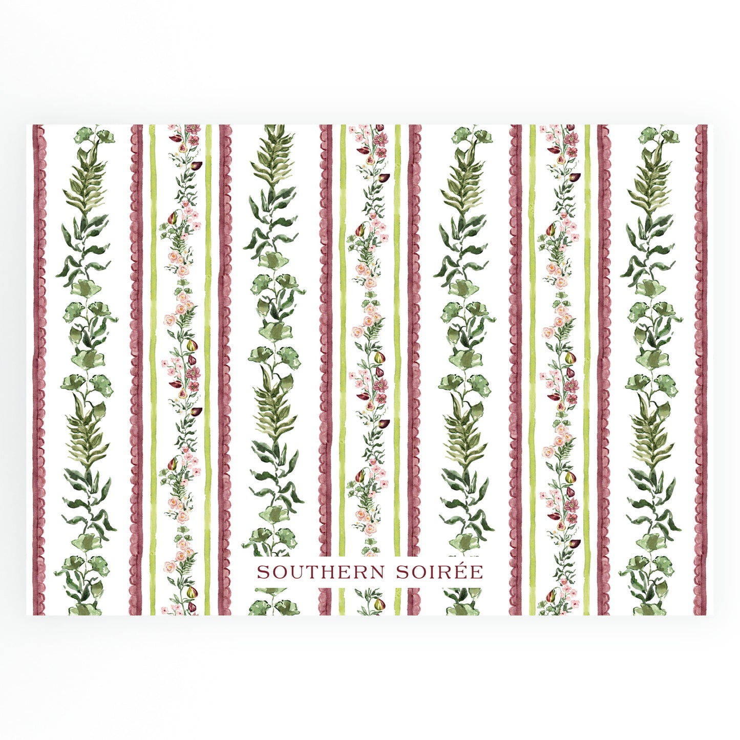 Figs and Floral Swag Landscape