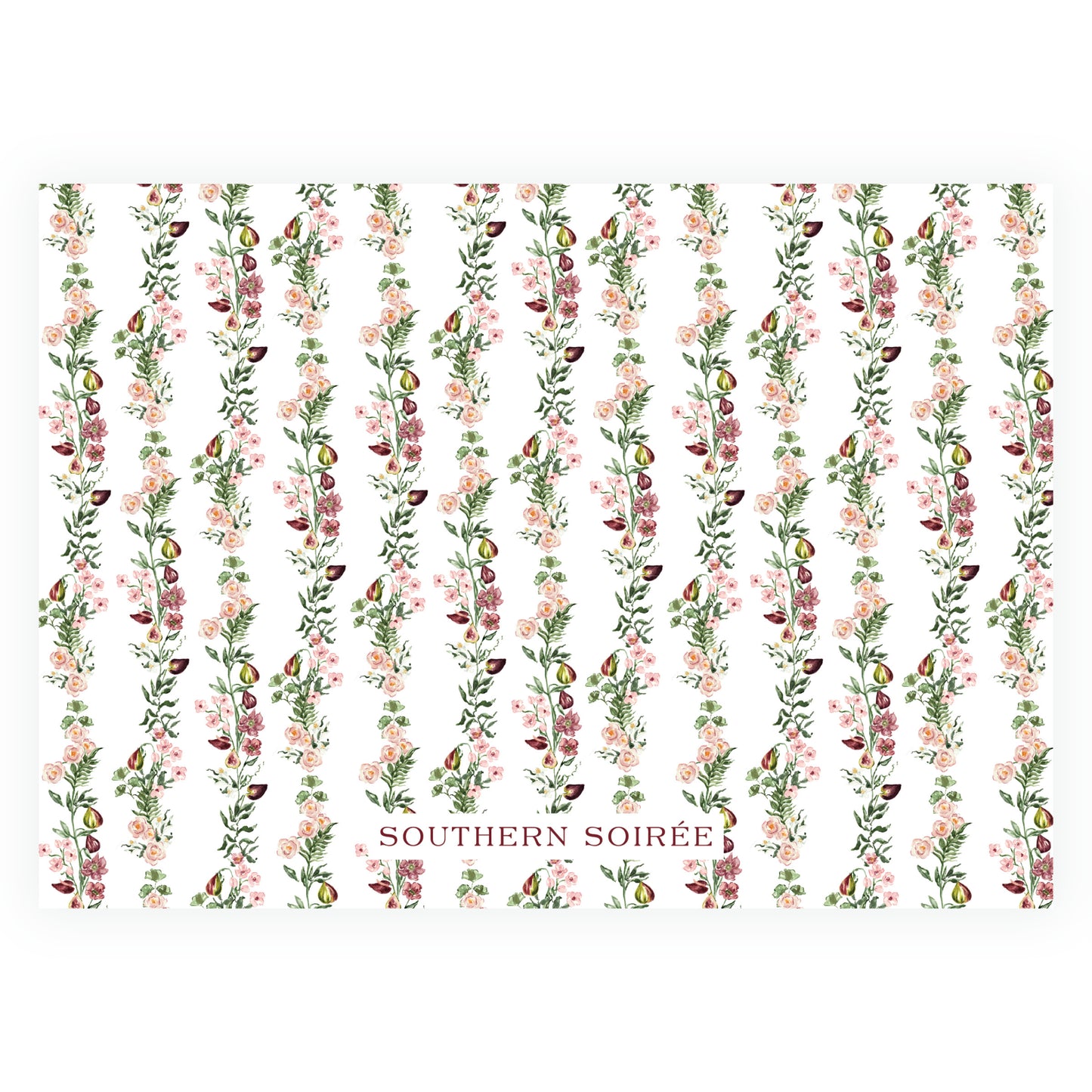 Figs and Floral Swag Landscape