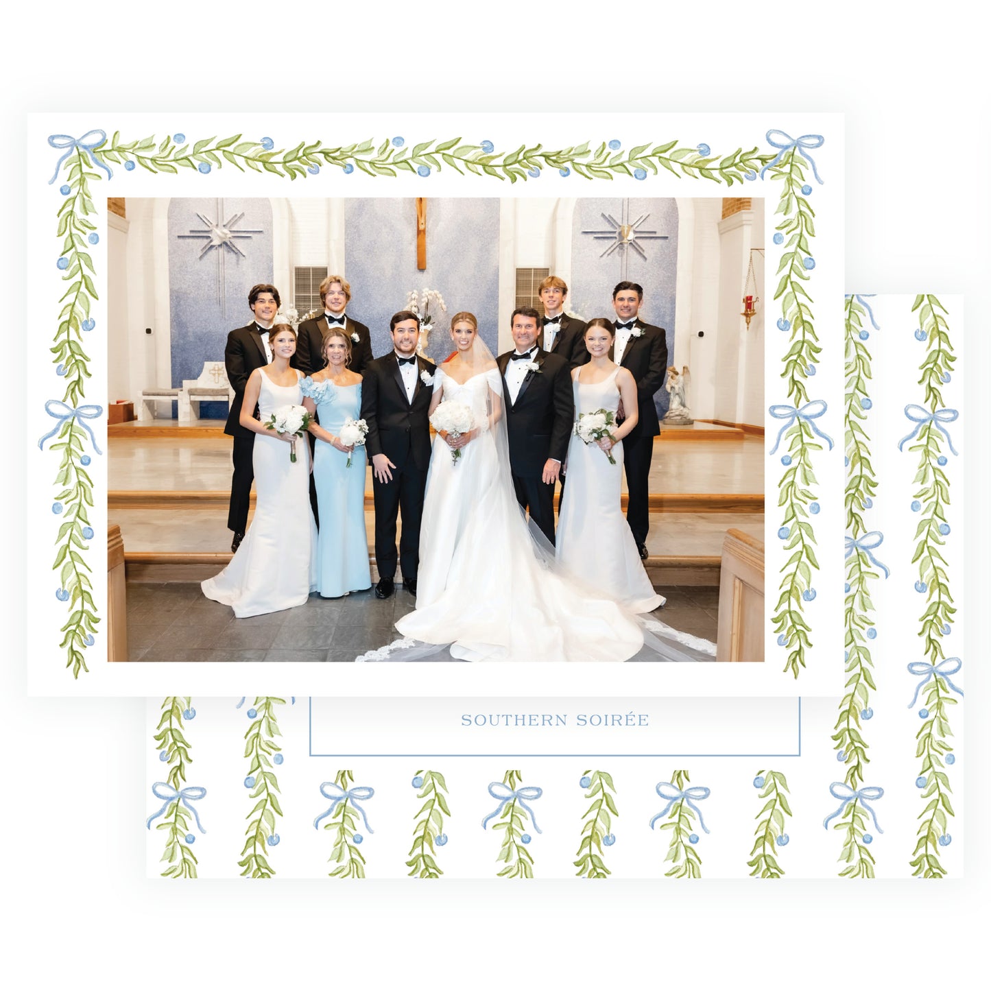 Southern Blueberry Garland Landscape