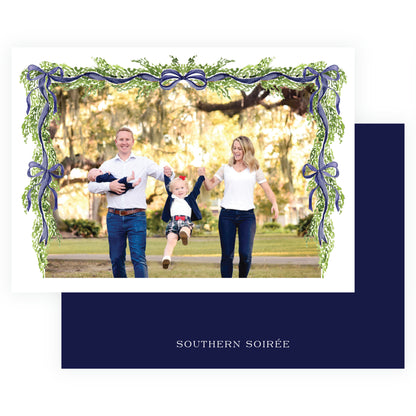 The Evergreen Garland Navy Landscape