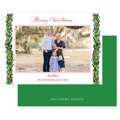 Wrapped In Lights Trim Holiday Landscape