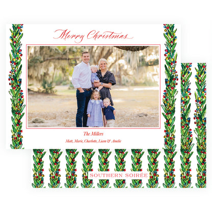 Wrapped In Lights Trim Holiday Landscape