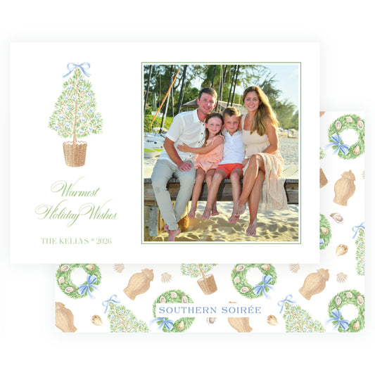 Seaside Noel Tree Landscape