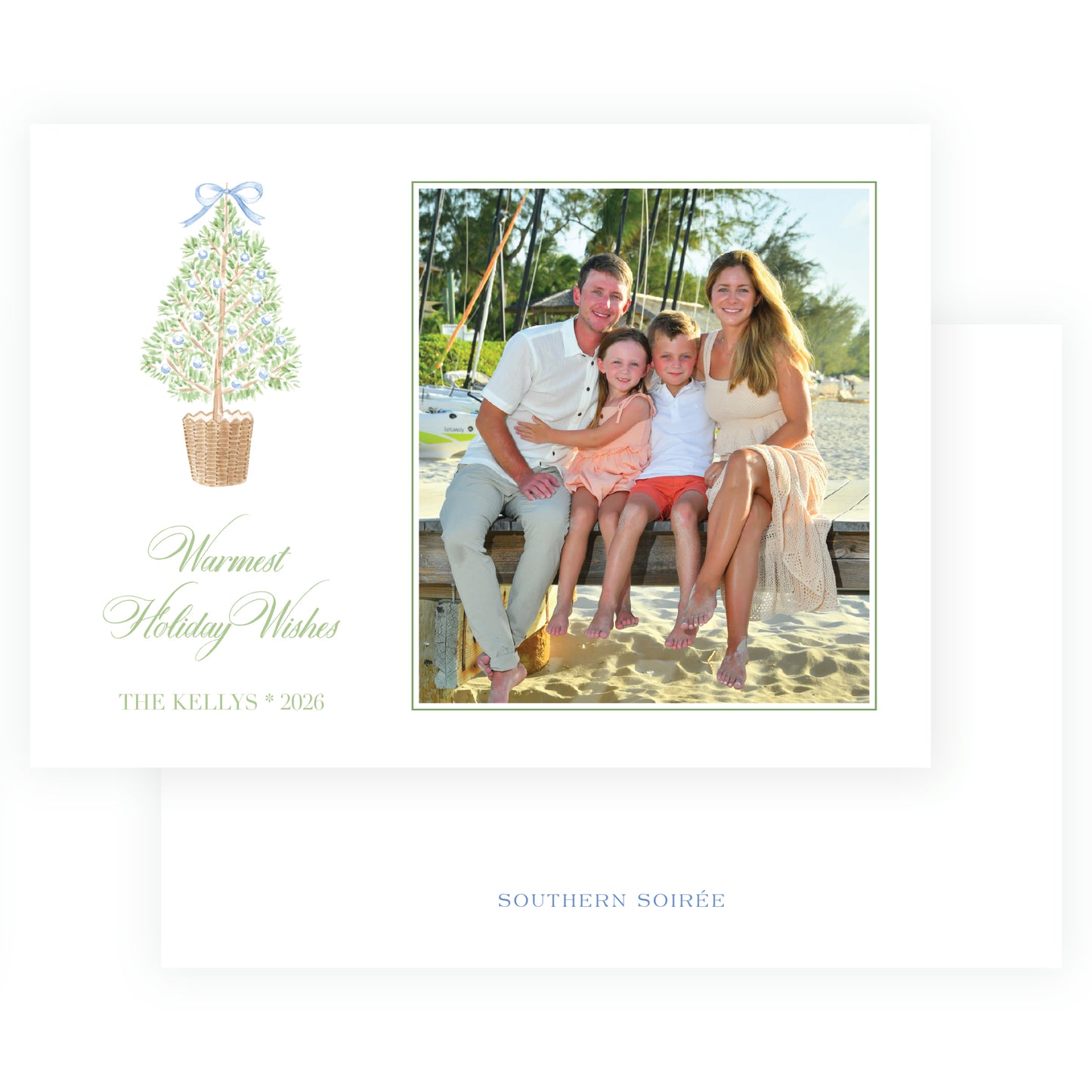 Seaside Noel Tree Landscape