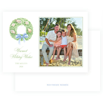 Seaside Noel Wreath Landscape