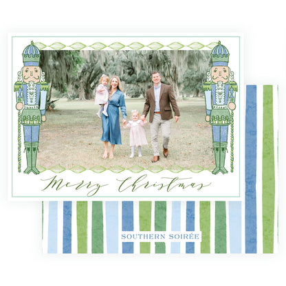 Southern Nutcracker Green & Blue Landscape