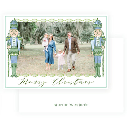 Southern Nutcracker Green & Blue Landscape